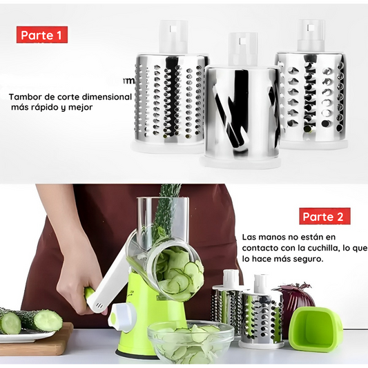 Rallador y Cortador de Verduras