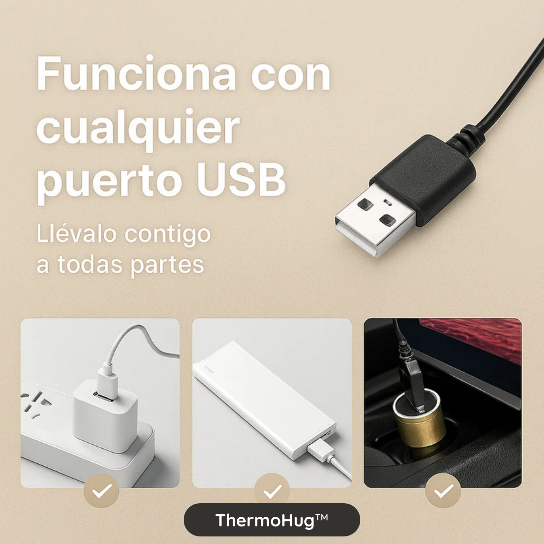 ThermoHug™ - Calentador de pies USB