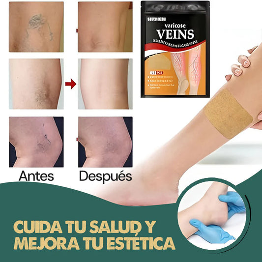 Parches Anti Várices (4 Packs de 12 parches c/u)