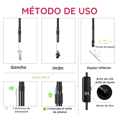 Cámara Endoscópica - Haz un diagnóstico preciso en menos de 5 minutos